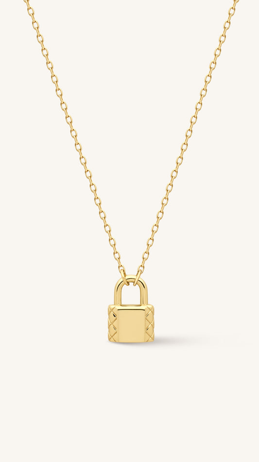 Fortuna Lock Necklace